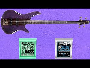 String shootout - Ernie Ball Cobalt Flats vs. Hyper Slinky $1500 Ibanez SR2400 Premium Bass