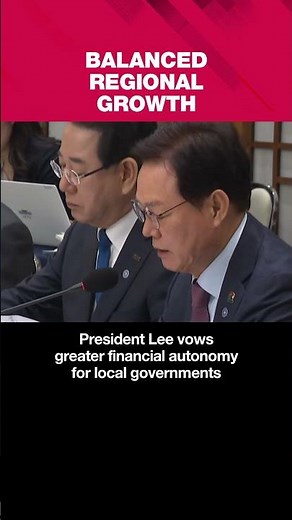 Lee vows greater financial autonomy for local governments