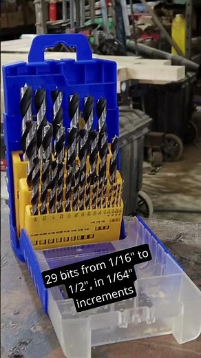 Fisch 29-Piece Brad Point Drill Bit Set – Precision Woodworking Tools on Amazon
