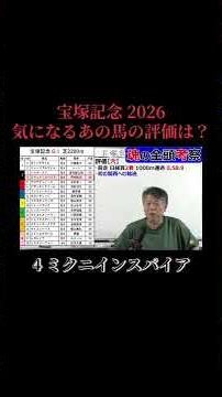 [Takarazuka Kinen 2026] Evaluating the Horse to Watch: Mikuni Inspire #TakarazukaKinen2026 #Mikun...