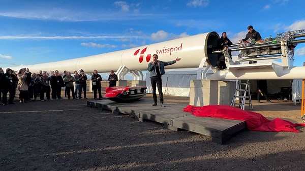 Swisspod’s Aerys 1 sets hyperloop speed record in Pueblo