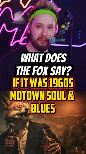 What Does The Fox Say? If it was 1960s Motown Soul and Blues watch me LIVE 🥁-> twitch.tv/sethdrums #drums #fyp #ai #throwback #1960s | SethDrums