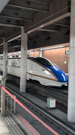 E7系新幹線 上野駅21番線到着シーン