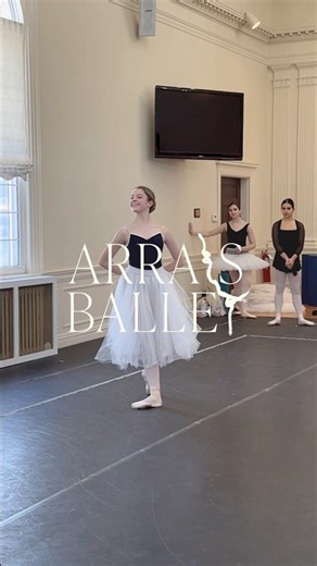 This dancer beautifully embodies Swanhilda’s character & technique 🩰✨🎶arraisballet.com 📲 #ballet