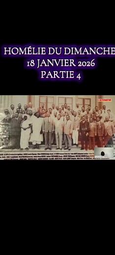 Homélie de Ferdinand Ayité - 18 Janvier 2026 Partie 4