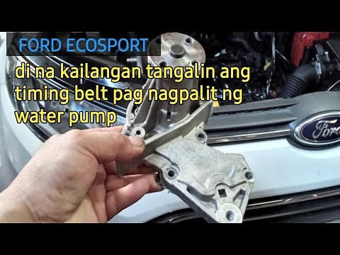 HOW TO REPLACE WATER PUMP.FORD ECOSPORT