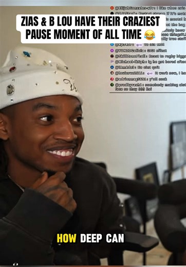ZIAS & B LOU HAVE THEIR CRAZIEST PAUSE MOMENT OF ALL TIME 😂 #zias #blou #ziasnblou #ziasclips #fyp