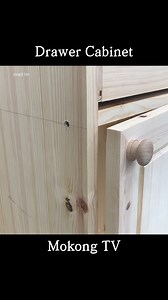 2.9K reactions · 131 shares | Speedy version of Simple Design Drawer Cabinet #diy #woodworking #drawers #woodworkingskills #woodwork #diycrafts | Mokong TV | Facebook