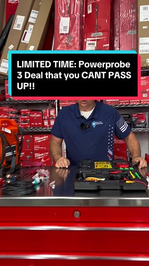 #allnew Power Probe deal you cant miss!! Order one of thes kits now for the LOWEST PRICE EVER!! #powertools #tools #mechanic #heavydutymechanic