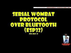 Bluetooth / Serial Wombat communication using ESP32 SPP profile in Arduino