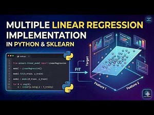 Multiple Linear Regression Implementation in Python From Scratch | Full Tutorial (Machine Learning)