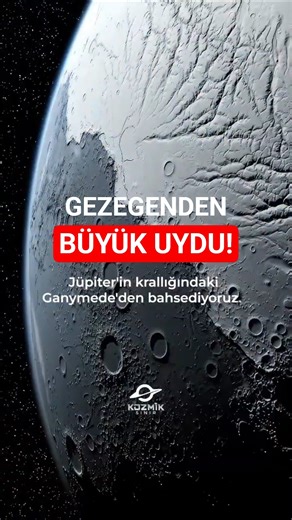 Merkür’den Bile Büyük Uydu Ganymede! #Jüpiter