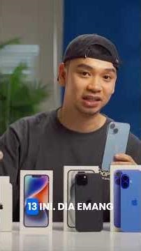 iphone 14 vs 13 bedanya cuma 500rb !