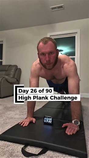 Day 26 of the 90-Day High Plank Challenge