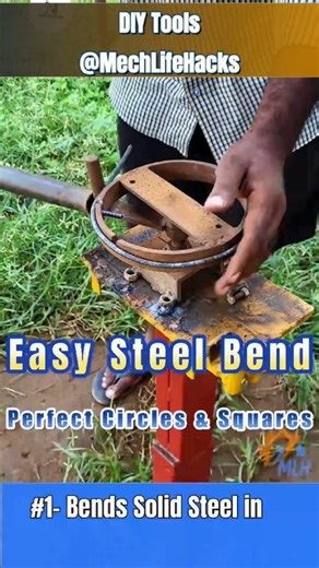 2 Easy Steel Bending Jigs for Perfect Angles & Shapes | MechLifeHacks