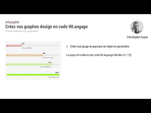 Windev cours Infographie Jauge graphique (partie 1)