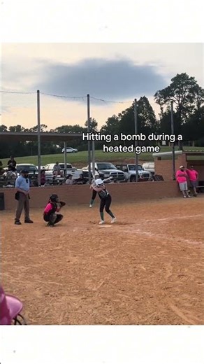 She forgot the ball and the bat....🔥