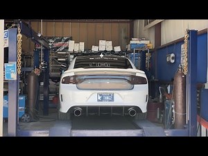 Best Sounding V6 Dodge Charger Exhaust And Launch Control 0-60 Pulls