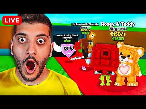 NUOVO EVENTO SAN VALENTINO su STEAL a BRAINROT!! ROBLOX ITA