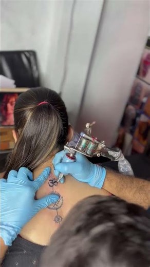 permanent tattoo on back, permanent tattoo, best tattoo idea, tattoo shop in Ujjain