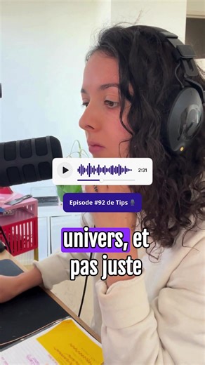 Vous avez l’impression que la promotion de votre podcast vous prend une éternité ? ⏰ Dans cet épisode de Tips, Emma vous dévoile comment rester visible et faire grandir votre audience en seulement 1h par semaine, sans stress et sans prise de tête. Spoiler alert : oui, c’est possible ! 🚨 Pour l’écouter, c’est l’épisode #92 de Tips, dispo sur vos plateformes d’écoute préférées 🎧 À combien de temps estimez-vous la promotion de votre podcast chaque semaine ?