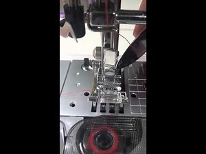 How to Thread the Sewing Machine with a Needle Threader