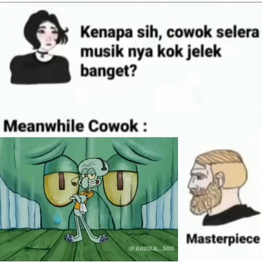 Squidward Cries Memes in SpongeBob Cartoon