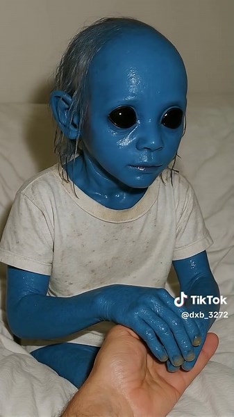 BLUE ALIEN LAB TEST: Unveiling Cute Alien Creatures