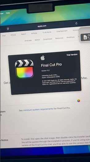 Final cut pro for free 🔥🔥#finalcutpro #freefinalcutpro #video editing #apple