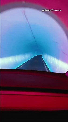 Here’s what it’s like to ride a Tesla through the LVCC Loop