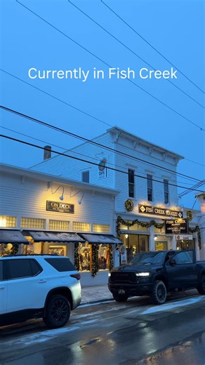 Didn’t make it here over the holidays? No big deal, it’s still cozy and beautiful. . . . #fishcreek #doorcounty #winterbeauty #baysidetavern | Bayside Tavern