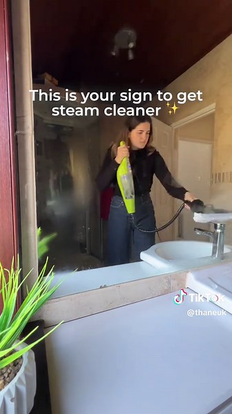 Your sign to ditch the chemicals and go steam! 💨 The H20 HD 5-in-1 Steam Cleaner uses the power of pure steam to deep clean, sanitise, and refresh every surface in your home - no harsh cleaners needed. ✅ Get yours today at the link in bio and see why everyone's switching to steam! #SteamCleaning #bathroomcleaning #steamcleaner #homecleaning