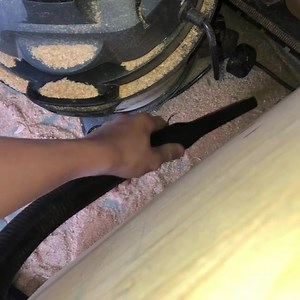 4.5K views · 35 reactions | How satisfying  using our Ozito 20L Wet & Dry Vacuum to clean up their workspace! Our Wet & Dry Vacuum is great for cleaning dirt or liquid from around the garage, workshop or patio – making it perfect for cleaning up after renovations or DIY projects!  @_remi_wood_acc | Ozito DIY | Facebook