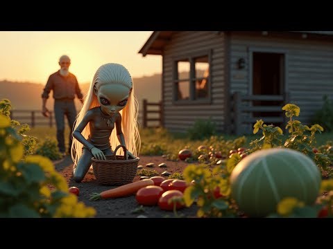 Caught on Earth: Alien Girl Caught Stealing Vegetables from a Human Garden SciFi|HFY
