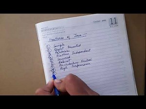 Features of Java | Part 1