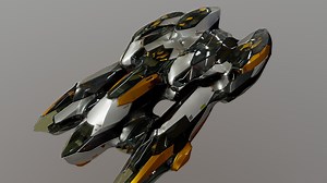 Procedural Hard Surface Modeling Test 9.65 - 3D model by asaito