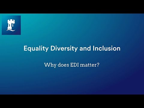 Equality, Diversity and Inclusion | Engineering | Why EDI Matters? | Tanvir Hussain