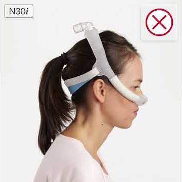 ResMed AirFit™ N30i - Selecting a nasal CPAP mask frame size