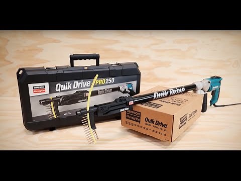 Quik Drive® Systems vs. Pneumatic Fastening Systems