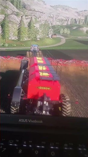fs19 #fs19 #farming #shorts #seeding #fyp #newholland #tractor #gaming #tires #field #crop #harvest