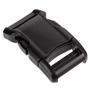YKK® Curved Side Release Buckle Black (LB-PC)