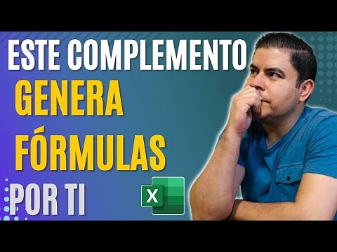 Editor de FÓRMULAS en Excel que usa INTELIGENCIA ARTIFICIAL