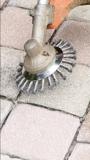 Worst Trimmer Attachment? 🤔 Derusting Weeding Wheel!