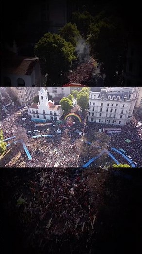 Pride From Above 🌈 Hamburg & Buenos Aires Unite in Massive Celebrations