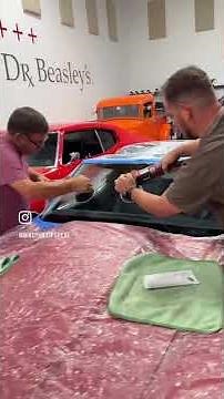 How to remove scratches out of glass - 1979 Corvette windshield