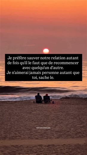 CHRIS AUDRE OFF on Instagram: "👉 Abonne-toi: @mapuata_chrisaudre Mentionne quelqu’un ❤️ dans les commentaires 💭 —————————————————————- Je préfère sauver notre relation autant de fois qu’il le faut que de recommencer avec quelqu’un d’autre. Je n’aimerai jamais personne autant que toi, sache le. . . . . . . . . . . #reels #fyp #usa #india #pourtoi #motivation #message #citation"