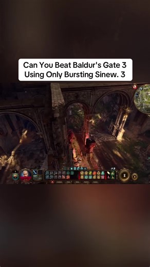 Can You Beat Baldur's Gate 3 Using Only Bursting Sinew. 3 | baldur's gate 3