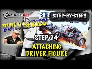 Tamiya BBX on the BB-01 Chassis - Step 24 - Attaching the Driver Figure