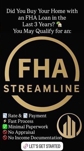 FHA Streamline