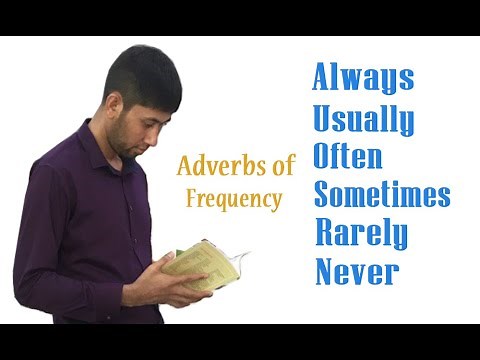 Adverbs of Frequency (Always, Usually, Often, Sometimes, Rarely, Never)